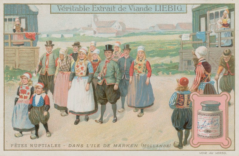 Tradições de casamento Marken (Holanda) de European School