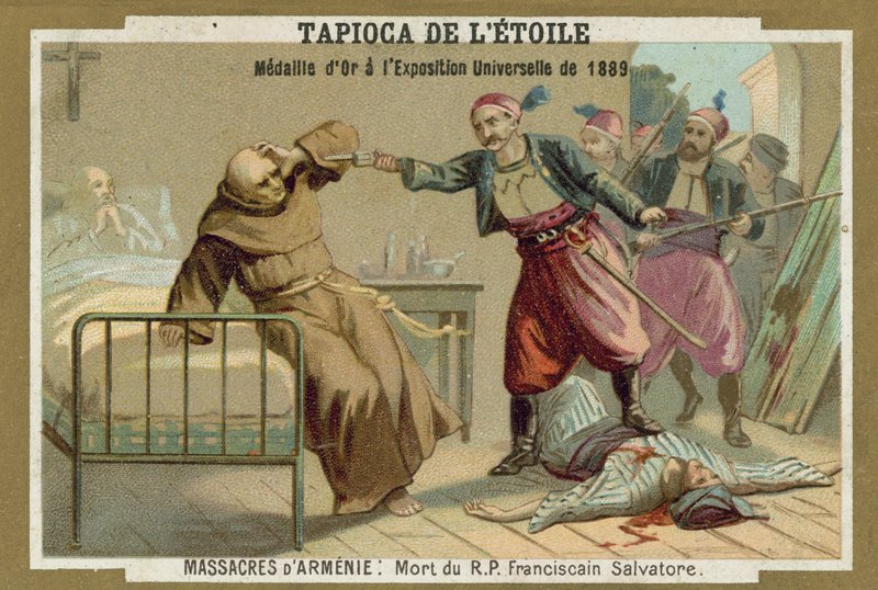 Massacres na Armênia: o assassinato de Salvatore Lilli, Armênia, 1895 de European School