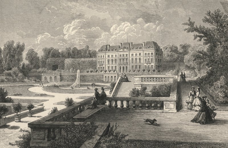 Meudon (gravura) de European School