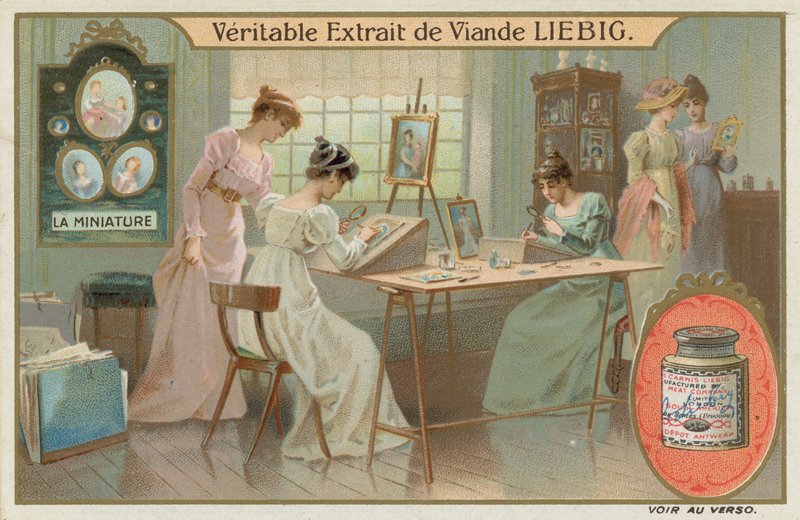 Pintura Miniatura de European School