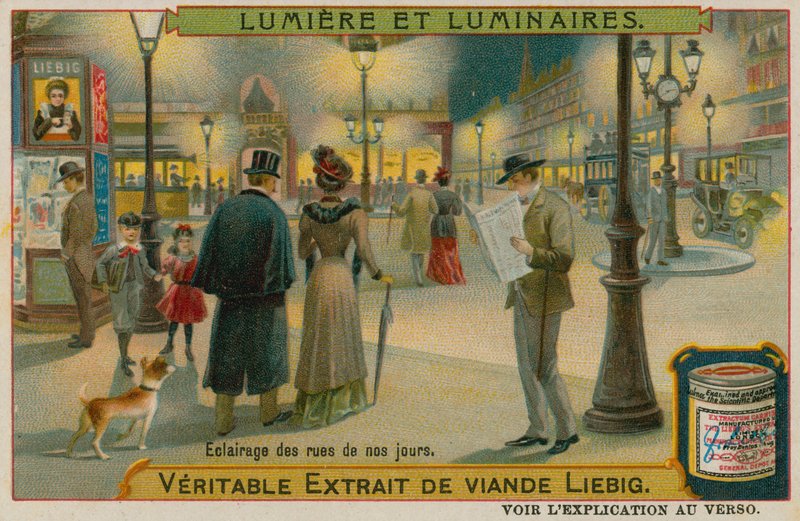 Lâmpadas de rua modernas (século XX) de European School