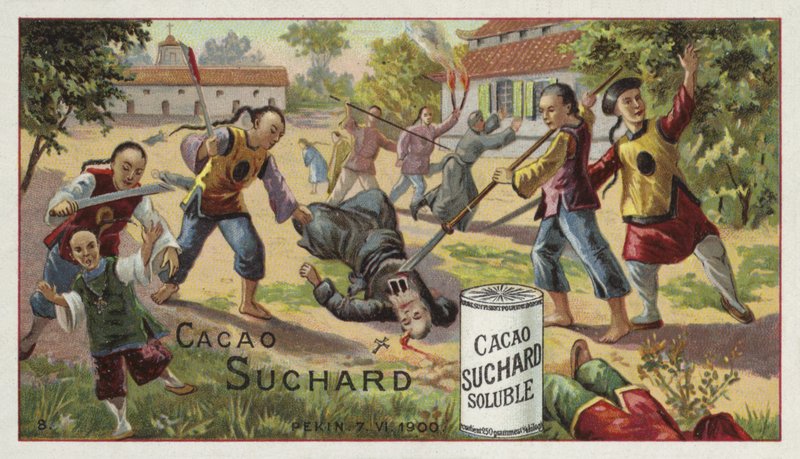 Assassinato de cristãos, Pequim, Boxer Rebellion, 7 de junho de 1900 de European School