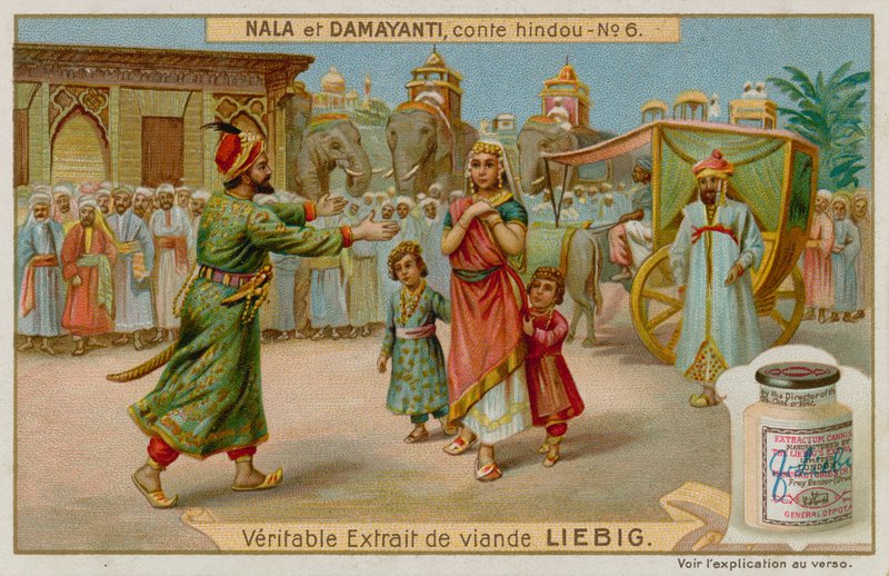Nala e Damayanti são reunidos. de European School