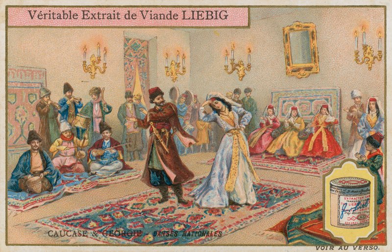 Dança nacional na Geórgia e no Cáucaso de European School