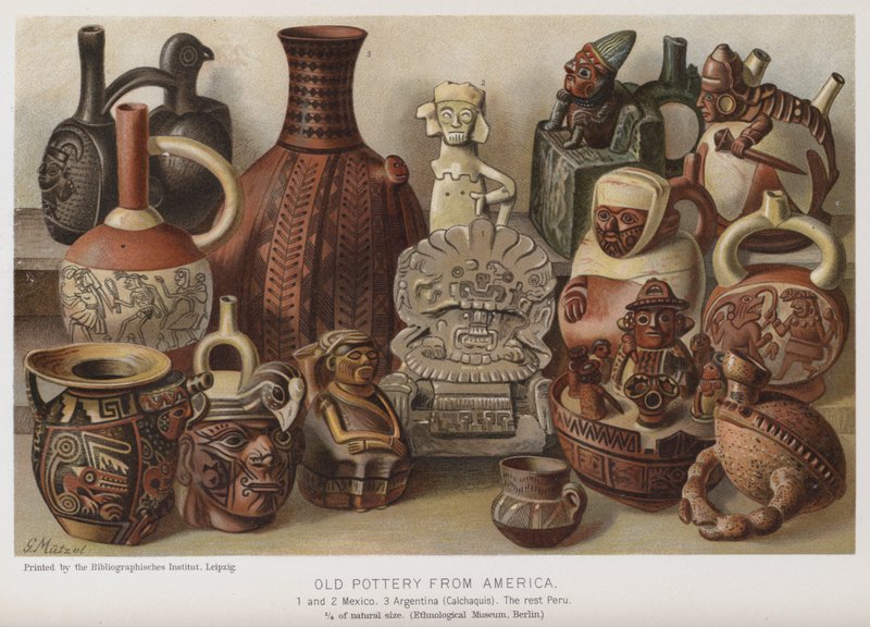 Velha Olaria da América (chromolitho) de European School