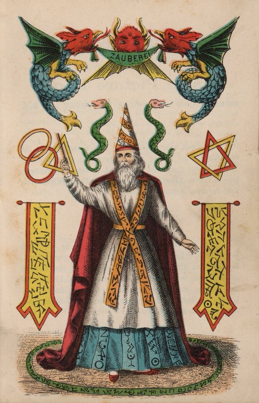 Página do Livro Mágico (cor litho) de European School