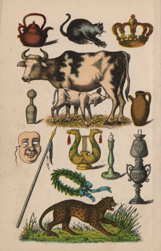 Página do Livro Mágico (cor litho) de European School