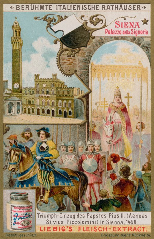 Palazzo della signoria em sienna de European School