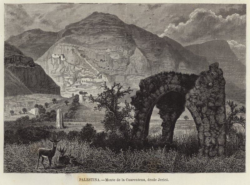 Palestina, Monte da Quarentena, de Jericó de European School