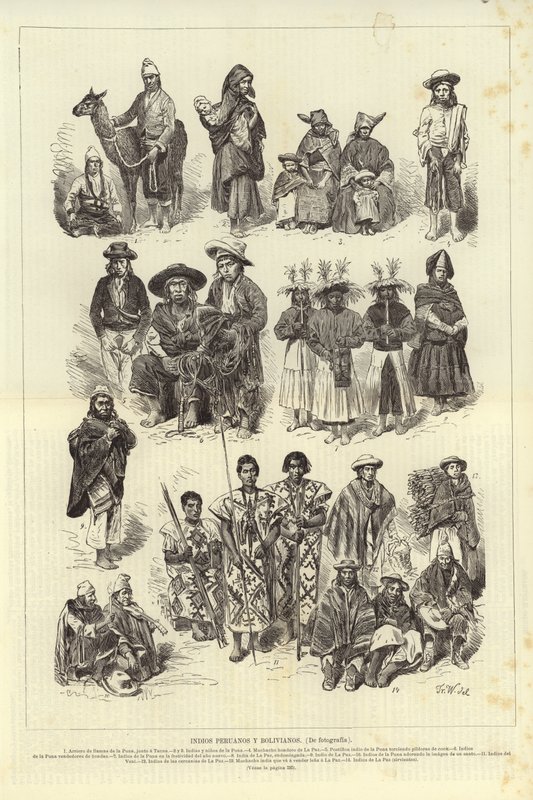 Povos indígenas peruanos e bolivianos de European School