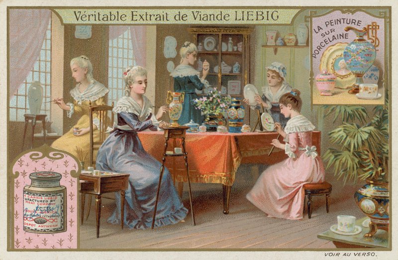Pintura De Porcelana de European School