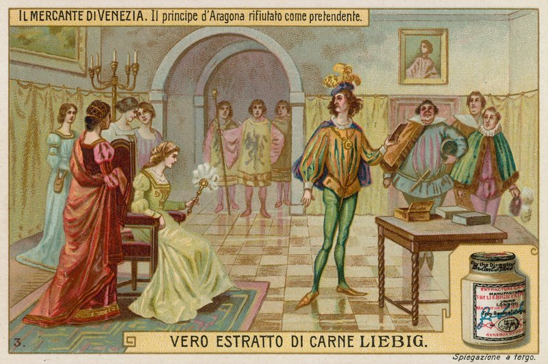 Portia Rejeita o Príncipe de Aragão como um pretendente de European School