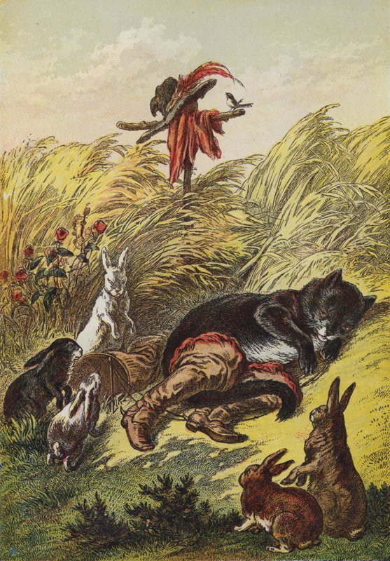 Puss In Boots (cor litho) de European School