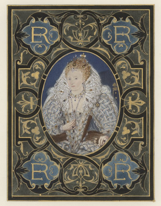 Rainha Elizabeth (lito colorido) de European School