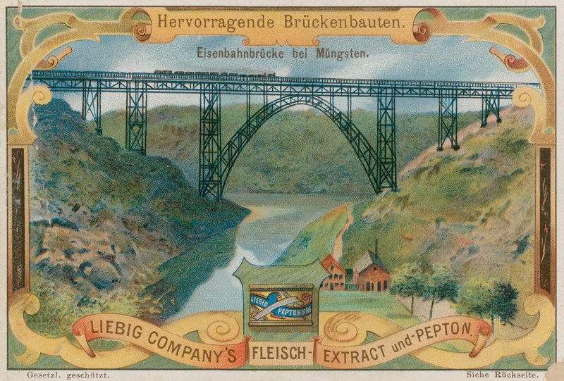 Ponte ferroviária, em, Müngsten, alemanha de European School