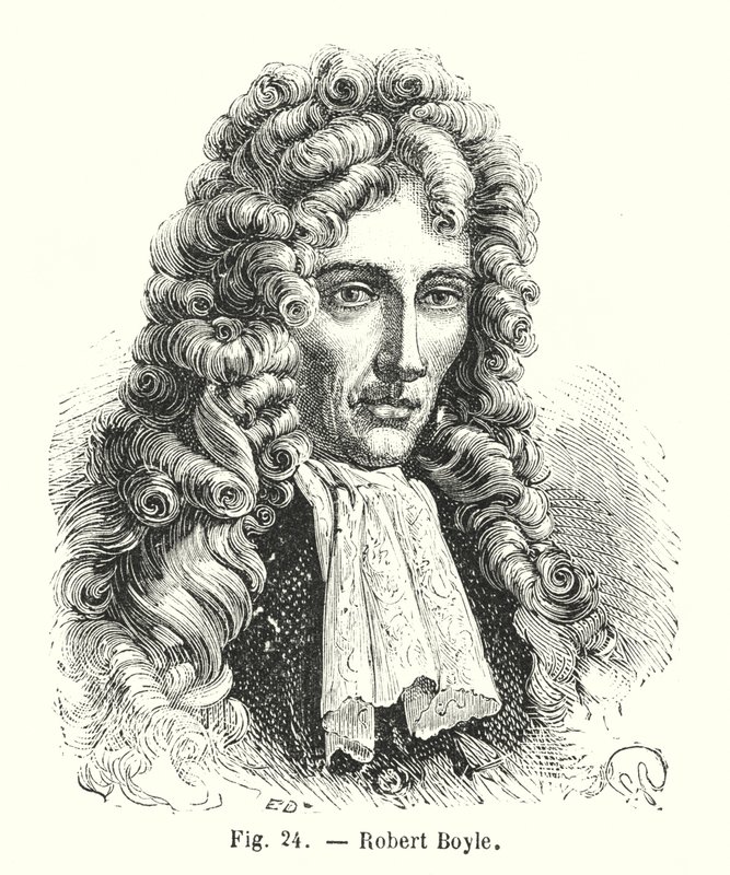 Robert Boyle (gravura) de European School