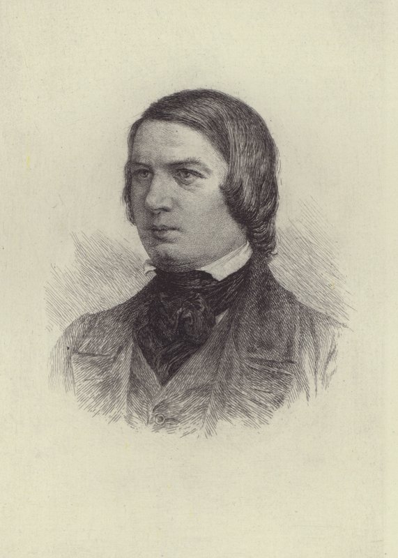 Robert Schumann (gravura) de European School