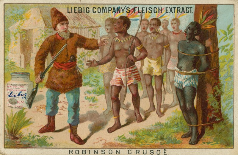Robinson Crusoe: Captura de um nativo de European School