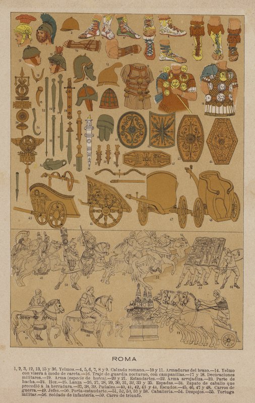 Roma (cor litho) de European School