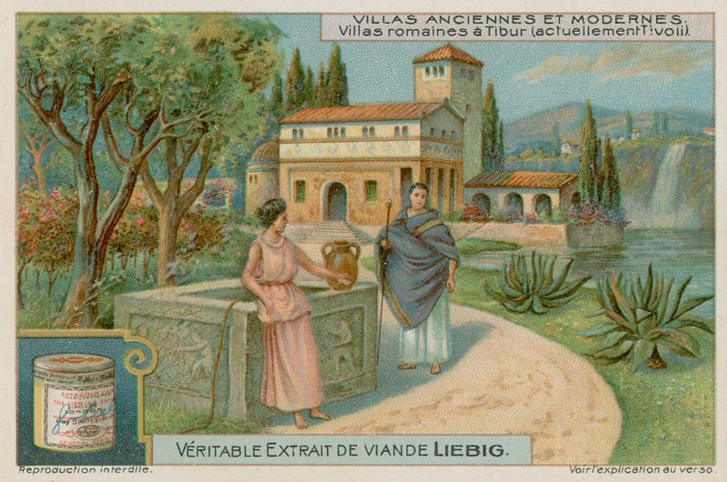 Villa romana no Tibre no Tivoli de European School