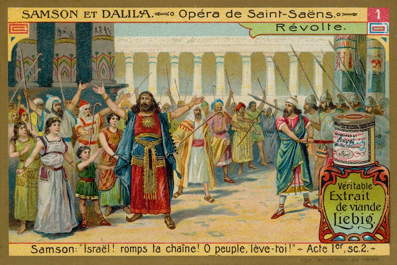 Sansão pede que os israelitas se libertem de European School