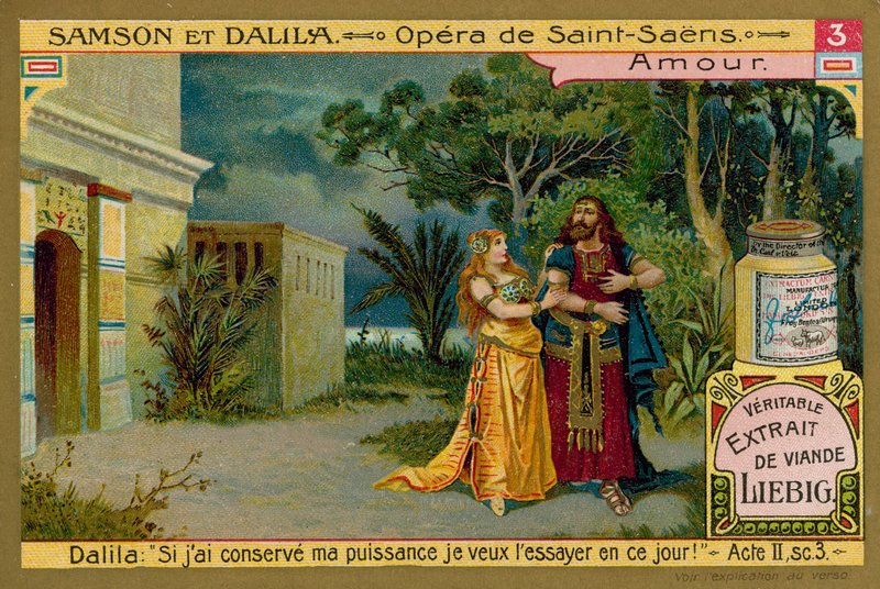 Sansão e Dalila andam nos jardins de European School