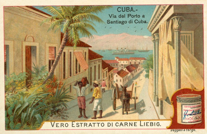 Santiago de Cuba (chromolitho) de European School