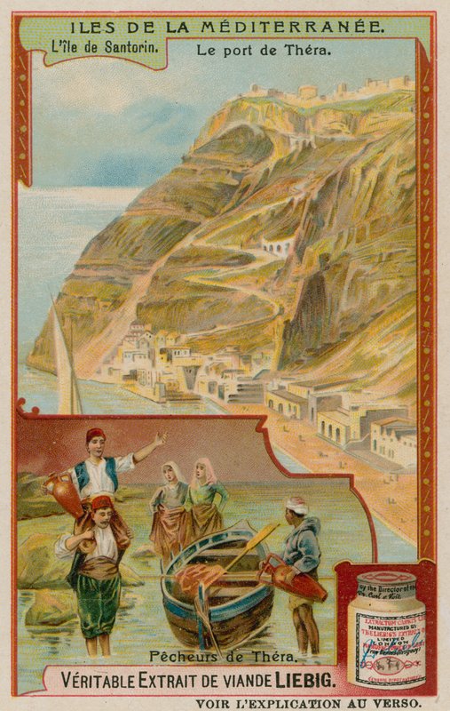 Santorini: O Porto e os Pescadores de Thira de European School