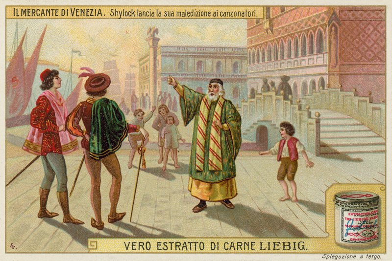 Shylock, Bassanio e Antonio de European School