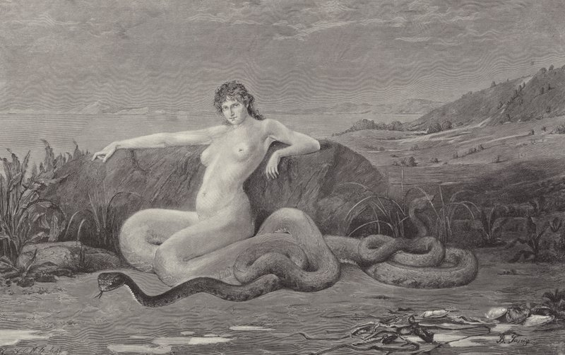 Sirene (gravura) de European School