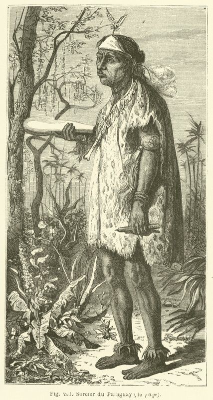 Wizard of Paraguay (gravura) de European School