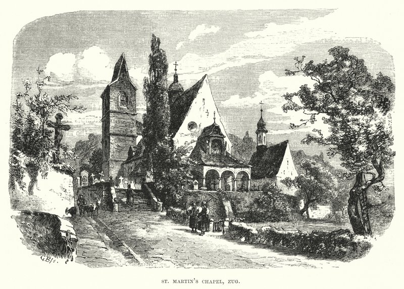 Capela de São Martinho, Zug (gravura) de European School