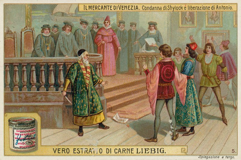 A prisão de Shylock e a libertação de Antonio de European School