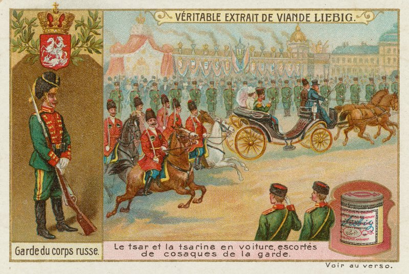 A Guarda Cossaca do Czar Russo e da Czarina de European School