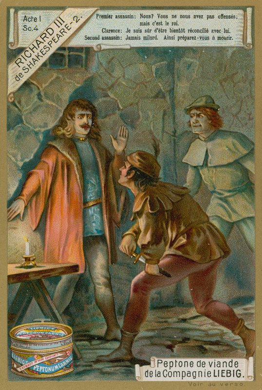 O Duque de Clarence e os seus Assassinos, Acto I, Cena IV de 