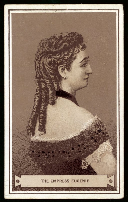A Imperatriz Eugenie (litho) de European School