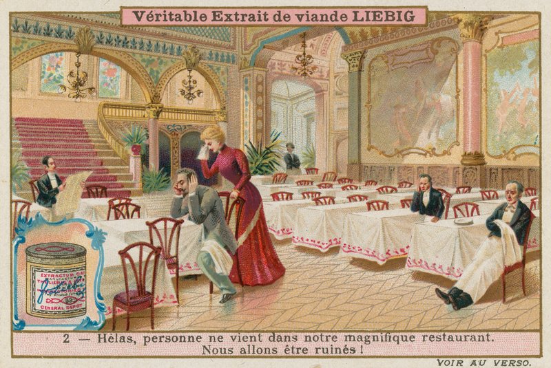 O restaurante vazio de European School