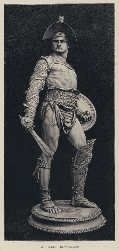 O Gladiador (gravura) de European School