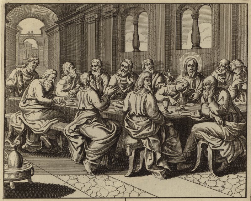 A Última Ceia (gravura) de European School