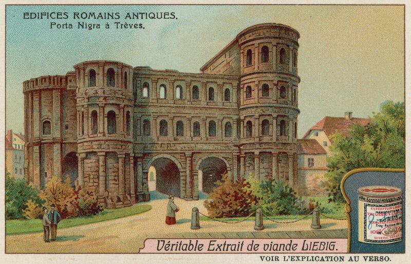 A Porta Nigra (Portão Negro) em Trier de European School
