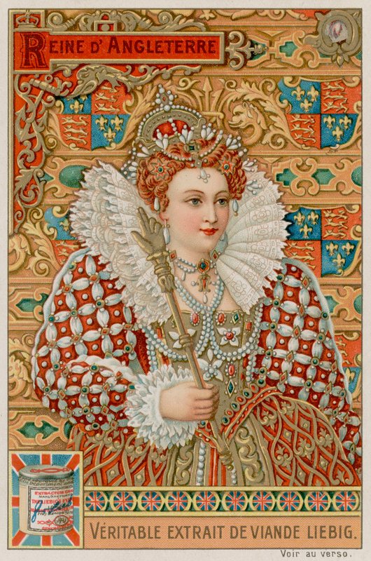 A rainha da Inglaterra de European School