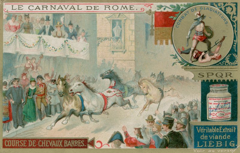 A corrida dos cavalos selvagens de European School