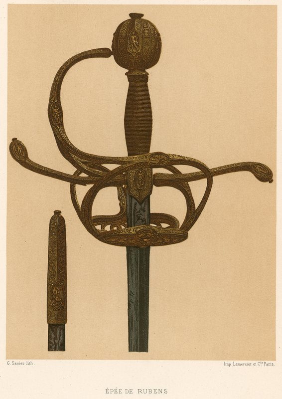 A Espada De Rubens de European School