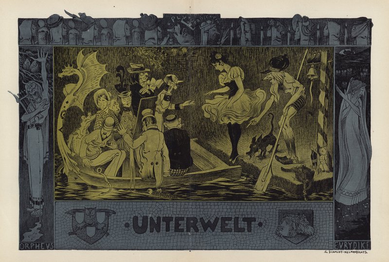 The Underworld (cor litho) de European School