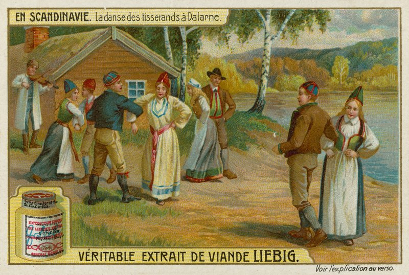A dança dos tecelões em Dalarna de European School