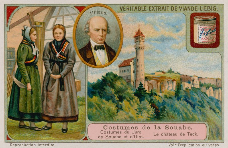 As roupas de Jura e Ulm, Ludwig Uhland e Castle Teck de European School