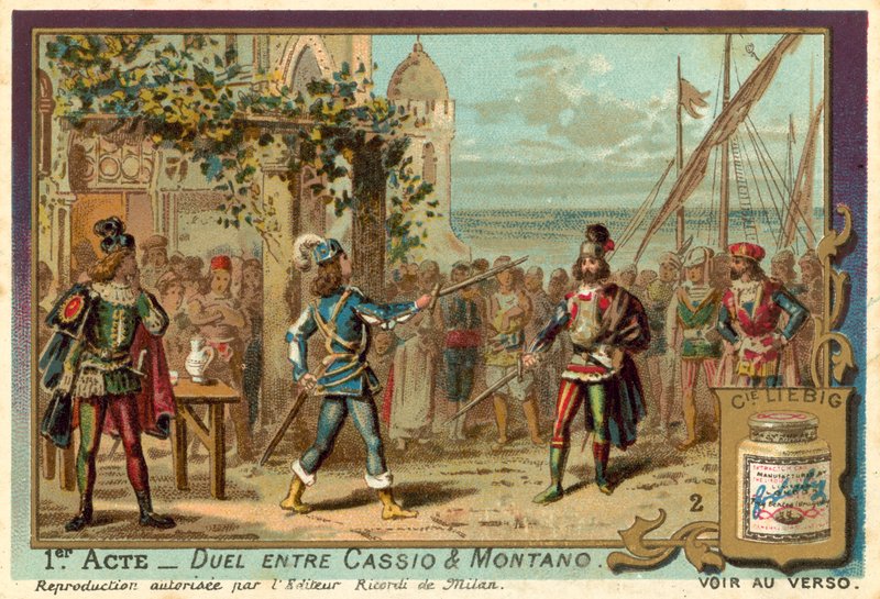 O duelo de Cassio e Montano de European School