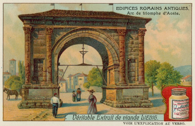 Arco do triunfo de Augusto em Aosta de European School