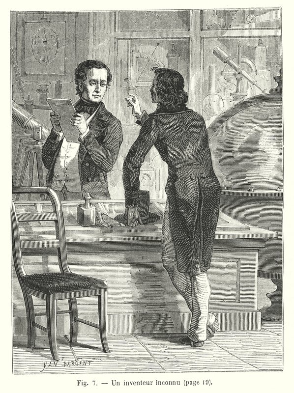 Um inventor desconhecido (gravura) de European School