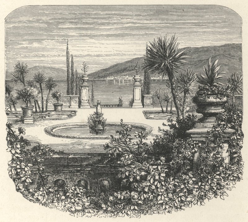 Une terrasse d